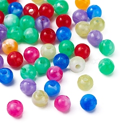 7 Style Acrylic Beads&nbsp;MACR-YW0001-56A