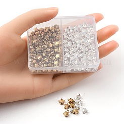 200Pcs 2 Colors CCB Plastic Beads&nbsp;CCB-YW0001-13