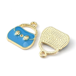 Alloy Enamel Pendants&nbsp;ENAM-WH0056-06G-05