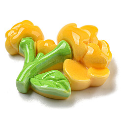 Opaque Resin Decoden Cabochons&nbsp;RESI-B022-02F