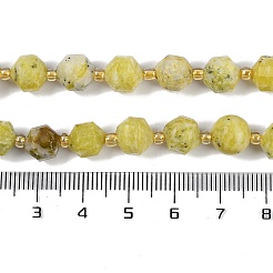 Natural Yellow Turquoise(Jasper) Beads Strands&nbsp;G-O201B-118F