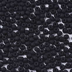 Frosted Colours Glass Beads&nbsp;SEED-S040-03A-01