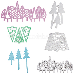 Christmas Tree Frame Carbon Steel Cutting Dies Stencils&nbsp;DIY-CP0001-06