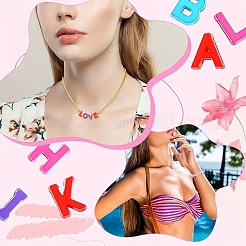 400Pcs 2Bags 2 Styles Opaque Resin Beads&nbsp;RESI-YW0005-30
