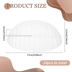 Plastic Half Hat Stay Baseball Cap Holder&nbsp;DIY-WH0581-67B