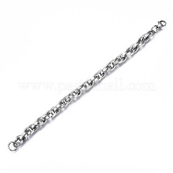 Non-Tarnish 201 Stainless Steel Rope Chain Bracelet for Men Women&nbsp;BJEW-S057-78