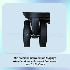 18Pcs Silicone Luggage Wheels Protectors Cover&nbsp;FIND-OC0013-86B