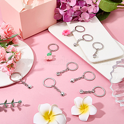 10Pcs Iron Split Key Rings&nbsp;FIND-SC0023-65