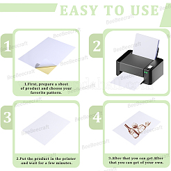 20 Sheets Label Printer Paper&nbsp;DIY-BBC0002-67