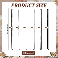 30Pcs Fibre Travel Notebook Elastic Ropes&nbsp;HJEW-BC00093