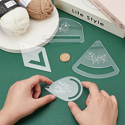 Acrylic Sewing Tool&nbsp;DIY-PH0028-45B