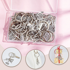 20Pcs Alloy Charm Keychains&nbsp;KEYC-SC00026