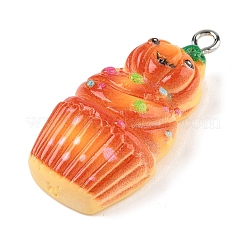 Halloween Themes Opaque Resin Pendants&nbsp;RESI-Z040-01P-03