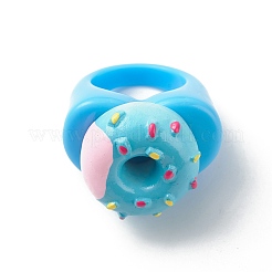 Cute 3D Resin Finger Ring&nbsp;RJEW-JR00538-01