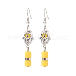 Evil Eye Handmade Lampwork Earring & Bracelet Sets&nbsp;SJEW-JS01250