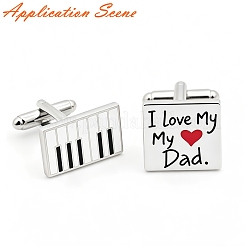 Oval 201 Stainless Steel Swank Cuff Links&nbsp;SA-CBAE2BD-01G-C