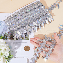 Polyester Braid Sequin Trimming&nbsp;OCOR-WH0085-03C