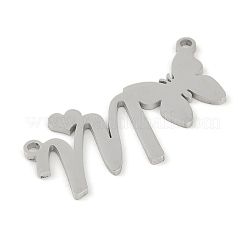 Non-Tarnish 304 Stainless Steel Pendants&nbsp;STAS-L279-002P-M