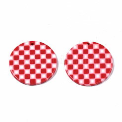 Opaque Cellulose Acetate(Resin) Pendants&nbsp;X-KY-Q057-002B-A02
