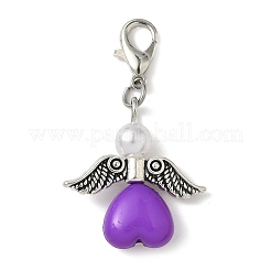 Opaque Acrylic & ABS Pendant Decorations&nbsp;HJEW-JM04002