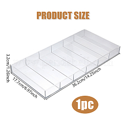 6-Slot Acrylic Sun Glasses Storage Tray&nbsp;ODIS-WH0025-235