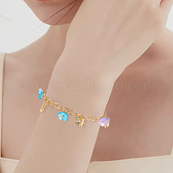 16Pcs Brass Pendants&nbsp;KK-BBC0023-91G