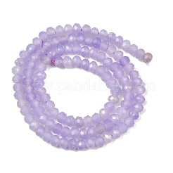 Dyed Natural Whie Jade Beads Strands&nbsp;GG-CBAF9EE-A26-3x4mm