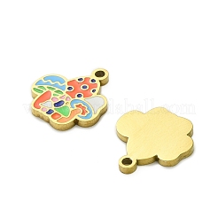 304 Stainless Steel Charms&nbsp;STAS-A118-03A-G
