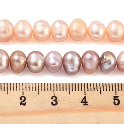 Natural Cultured Freshwater Pearl Beads Strands&nbsp;PEAR-C003-12C