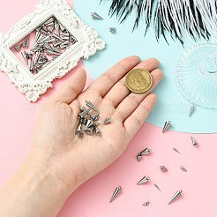 80Pcs 8 Styles Stainless Steel Pendants&nbsp;STAS-CJ0002-85