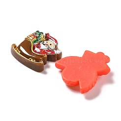 Christmas Theme Opaque Resin Cabochons&nbsp;CRES-M012-03