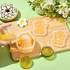 7Pcs 7 Styles Owl Silicone Molds&nbsp;ST-CJ0043-029