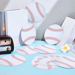 30Pcs Paper Baseball Card for Party Supplies Decorations&nbsp;AJEW-CP0010-48
