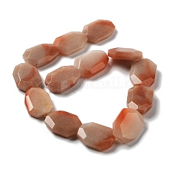 Natural Red Aventurine Beads Strands&nbsp;G-M429-A01-01
