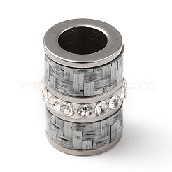 304 Stainless Steel European Beads&nbsp;STAS-P255-02P