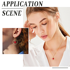 Apple Drop Earring Making Kit&nbsp;DIY-CA0003-77