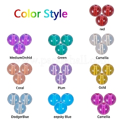 Baking Paint Glass Beads&nbsp;DGLA-PH0002-03