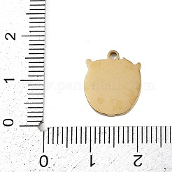 304 Stainless Steel Enamel Charms&nbsp;LS-STAS-I338-01G-03