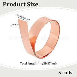 Copper Rolls&nbsp;DIY-WH0888-125B
