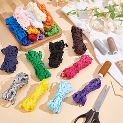 100M 20 Styles Polyester Lace Trims&nbsp;OCOR-MA0001-24