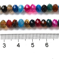 Natural Banded Agate/Striped Agate Beads Strands&nbsp;G-E605-A02-01I