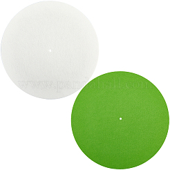 2Pcs 2 Colors Felt CD Pads&nbsp;AJEW-CP0011-90