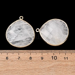 Natural Quartz Crystal Pendants&nbsp;G-B009-07G-W