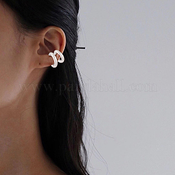 2 Pairs 303 Stainless Steel Cuff Earrings&nbsp;EJEW-BBC0002-25P