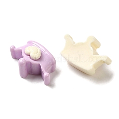 Opaque Resin Cabochons&nbsp;RESI-B017-02G