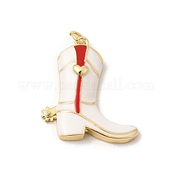 Brass Enamel Pendants&nbsp;KK-H267-113G