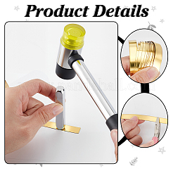 2M Flat Brass Rolls&nbsp;DIY-WH0308-769