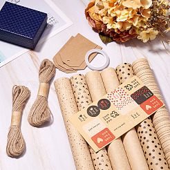 Heart Pattern Gift Wrapping Paper Sets&nbsp;DIY-TAC0020-48