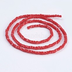 Opaque Glass Beads Strands&nbsp;EGLA-F121-NC01