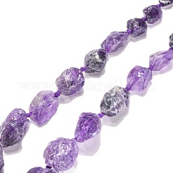 Natural Amethyst Beads Strands&nbsp;G-G486-01